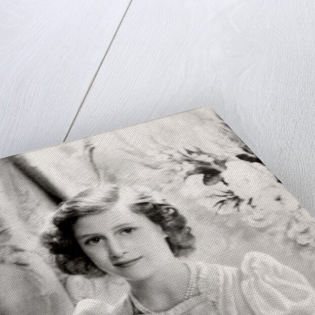 Princess Margaret posing at Buckingham Palace by Cecil Beaton