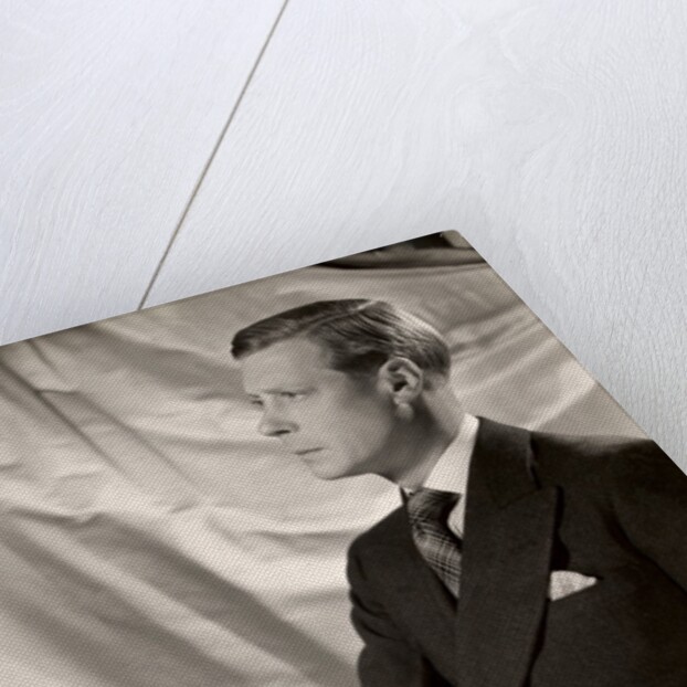 The Duke of Windsor seated in profile by Cecil Beaton