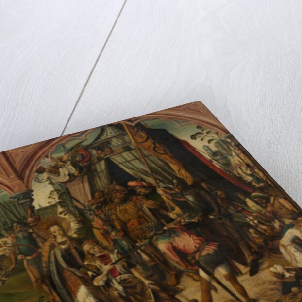 The Martyrdom of St. Ursula and the 11,000 Virgins by Master of the St. Ursula Legend