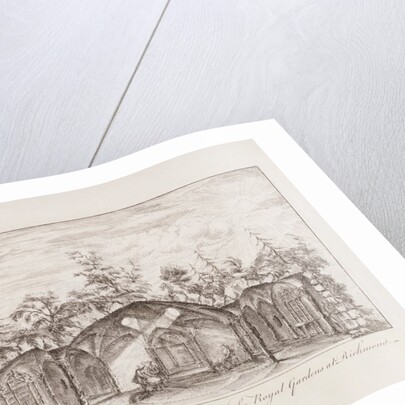 The Section of Merlin Cave in The Royal Gardens at Richmond by William Kent