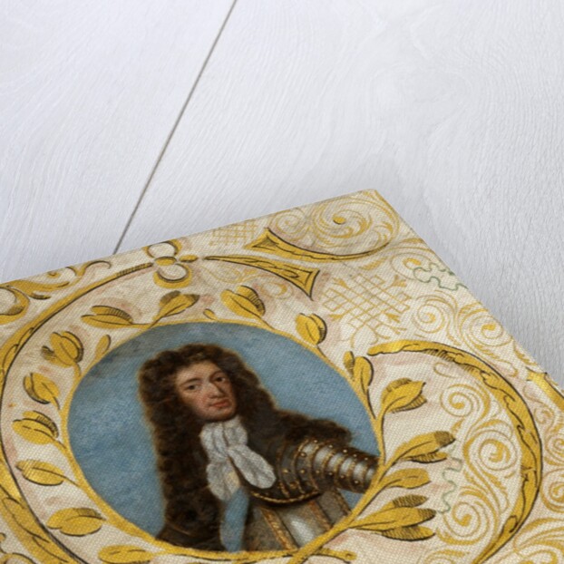 Letters patent in the name of William III and Mary II, detail by Anonymous
