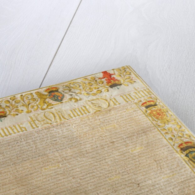 Letters patent in the name of William III and Mary II by Anonymous