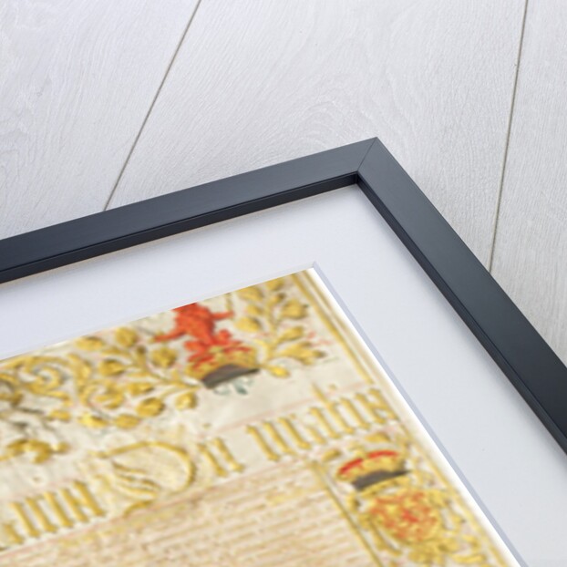 Letters patent in the name of William III and Mary II by Anonymous