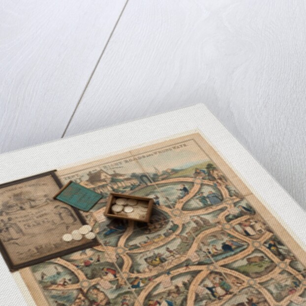 The Cottage of Content, a moral board game by William Spooner