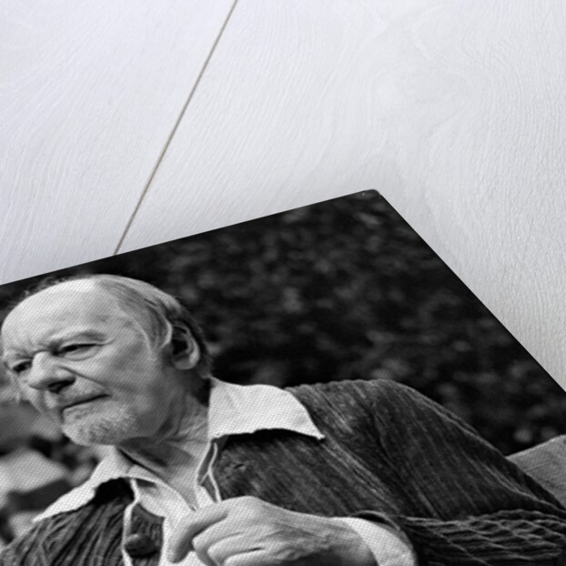 John Gielgud in Edward Bond's Bingo at the Royal Court Theatre by Douglas H. Jeffery