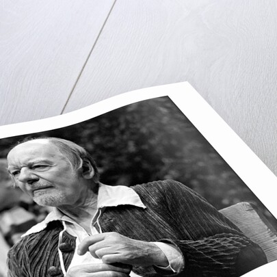 John Gielgud in Edward Bond's Bingo at the Royal Court Theatre by Douglas H. Jeffery