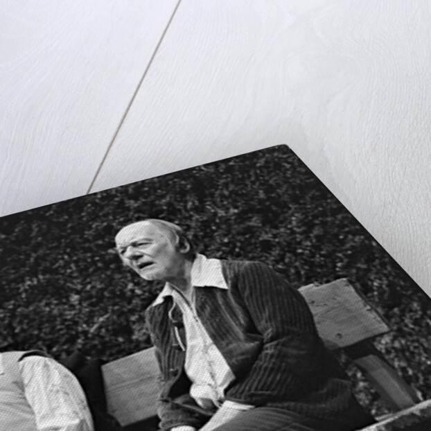 John Gielgud in Edward Bond's Bingo at the Royal Court Theatre by Douglas H. Jeffery