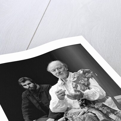John Gielgud in Edward Bond's Bingo at the Royal Court Theatre by Douglas H. Jeffery