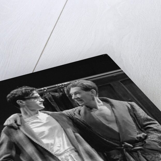 Paul Rhys and Ian McKellen in Martin Sherman's Bent at the National Theatre by Douglas H. Jeffery