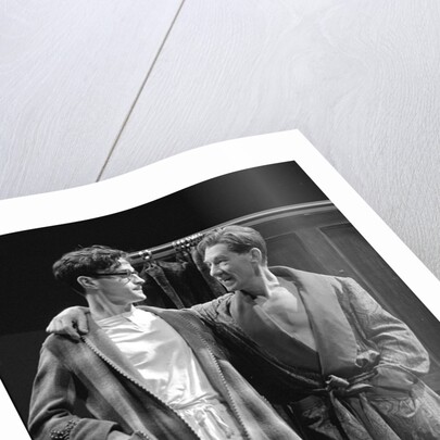 Paul Rhys and Ian McKellen in Martin Sherman's Bent at the National Theatre by Douglas H. Jeffery
