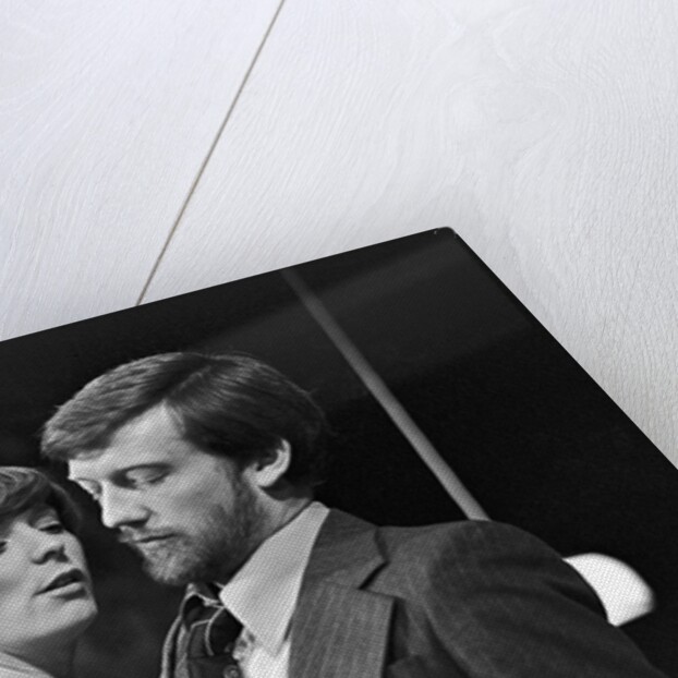 Alison Steadman and John Salthouse in Mike Leigh's Abigail's Party at Hampstead Theatre by Douglas H. Jeffery