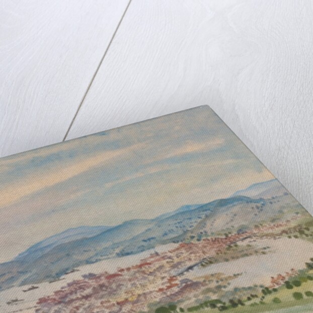 View over Weymouth towards Portland, Dorset by Eve Kirk