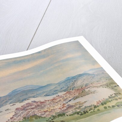 View over Weymouth towards Portland, Dorset by Eve Kirk