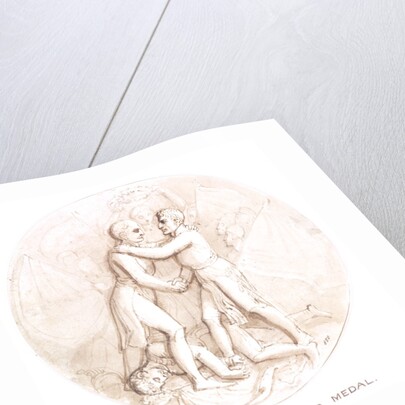 Design for a Waterloo Medal by Thomas Stothard