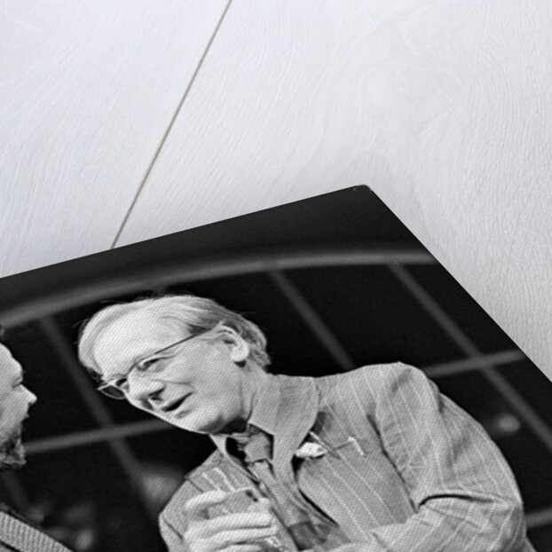 Ralph Richardson in Harold Pinter's No Man's Land at the Old Vic Theatre by Douglas H. Jeffery