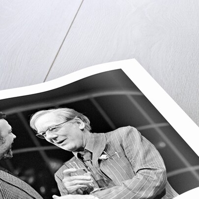 Ralph Richardson in Harold Pinter's No Man's Land at the Old Vic Theatre by Douglas H. Jeffery