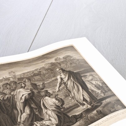 Christ's Charge to Peter by Sir Nicholas Dorigny, after a cartoon by Raphael by Raphael