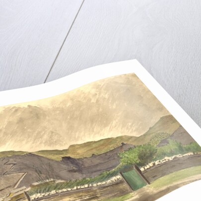 The Oakley Slate Quarry at Blaenau Festiniog, Merionethshire by Frances Macdonald