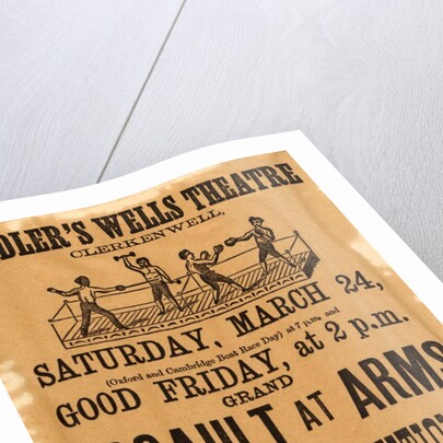 Grand Assault at Arms and Boxing Competition, at the Sadler's Wells by W. Hodges