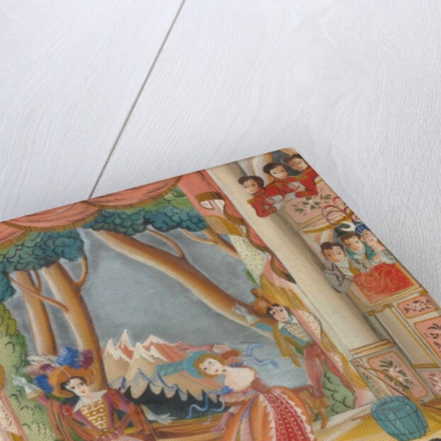 King George IV at a production of The Brigand at Drury Lane Theatre by Unknown