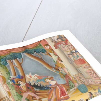 King George IV at a production of The Brigand at Drury Lane Theatre by Unknown