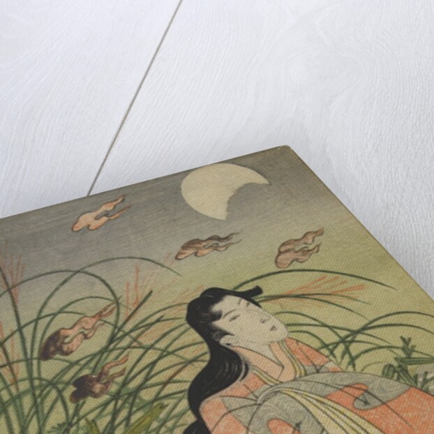 Kano Minshi I as Chigusahime in Koimomiji Ogura no Shikishi by Asayama Ashikuni