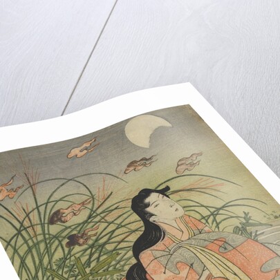 Kano Minshi I as Chigusahime in Koimomiji Ogura no Shikishi by Asayama Ashikuni