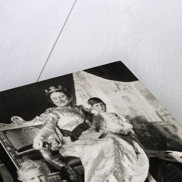 The Queen Mother, Prince Charles and Princess Anne by Cecil Beaton