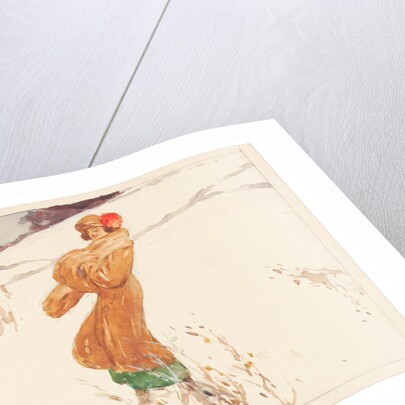 Drawing in the Snow by J. MacWilson