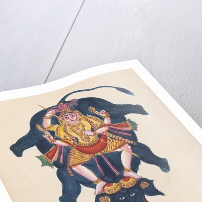 Shiva as the slayer of the elephant demon, Gajasura by Anonymous