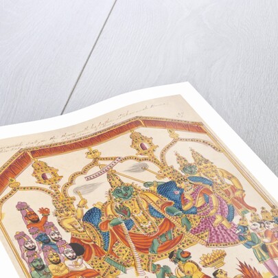 Coronation of Rama and Sita by Anonymous