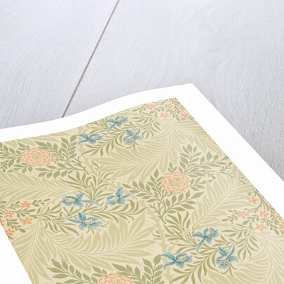 Larkspur wallpaper by William Morris