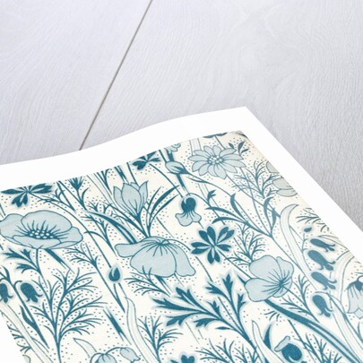 Field Flowers, furnishing fabric by Anonymous