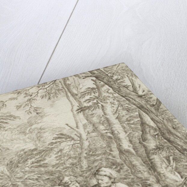 Diogenes casting away his bowl by Salvator Rosa