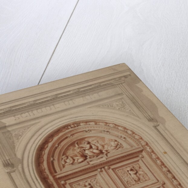 Design for a door for the School of Art by Godfrey Sykes