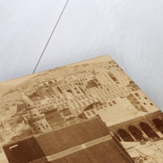 The Mosque at Mecca, the walk around the Kaaba by Sadic Bey