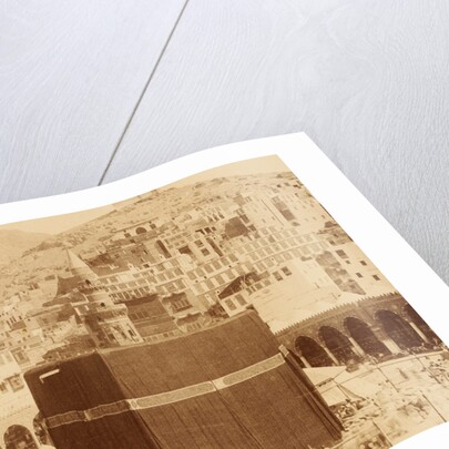 The Mosque at Mecca, the walk around the Kaaba by Sadic Bey