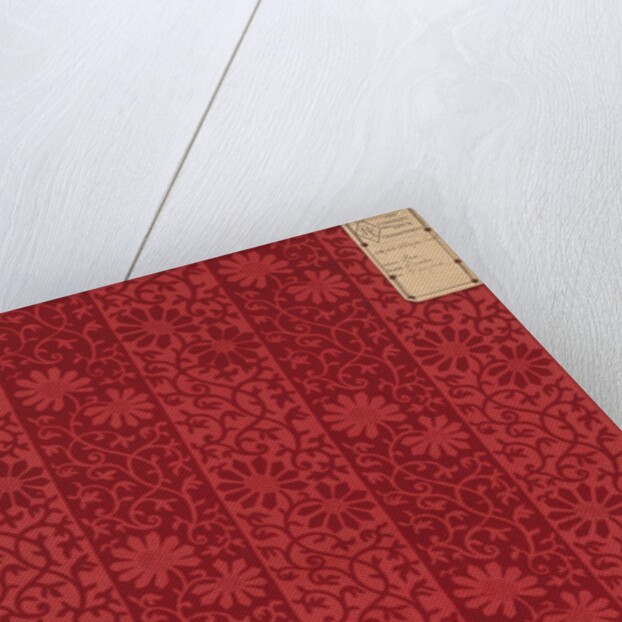 Stripe Twill furnishing fabric by John Henry Dearle