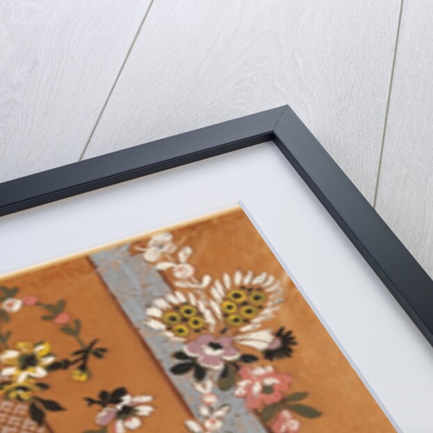 Design for a woven silk by Anonymous