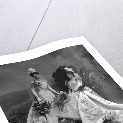 Lady Francis Osbourne and Mrs. William Bourchier by Lafayette Portrait Studios