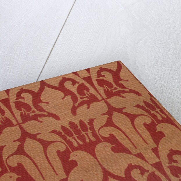 Portion of wallpaper The Syracuse by C.F.A. Voysey
