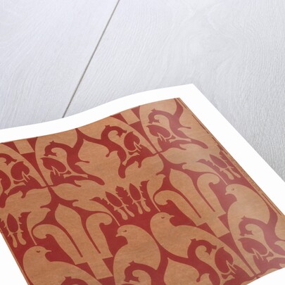 Portion of wallpaper The Syracuse by C.F.A. Voysey