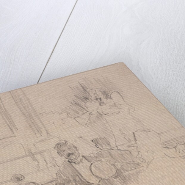 Sketch of The Old Bedford by Walter Richard Sickert