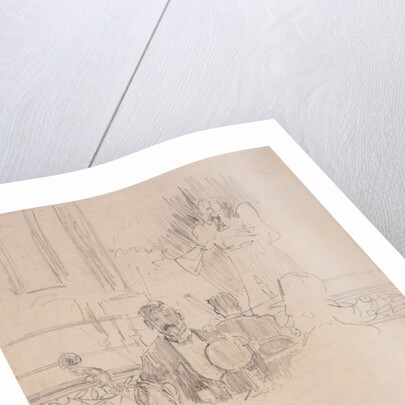 Sketch of The Old Bedford by Walter Richard Sickert