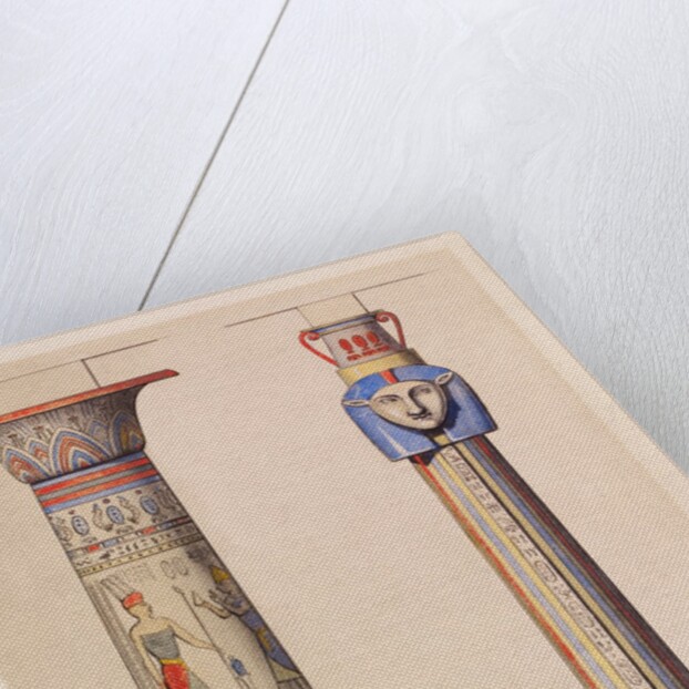 Temple of Ramses the Great and Temple of Sedingar by Owen Jones