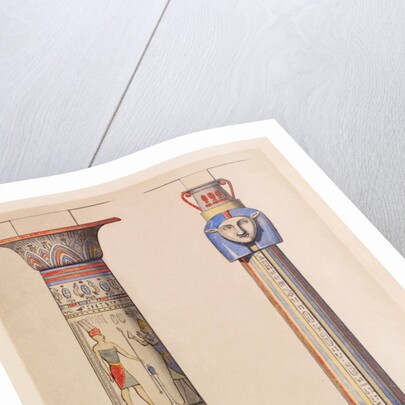 Temple of Ramses the Great and Temple of Sedingar by Owen Jones