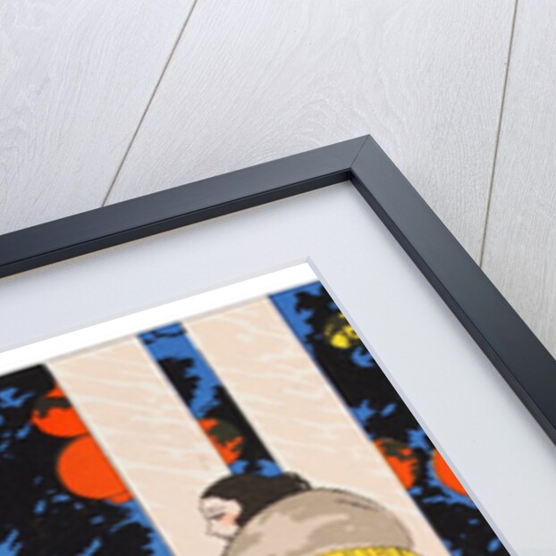 Fashion plate depicting two mantles by Anonymous