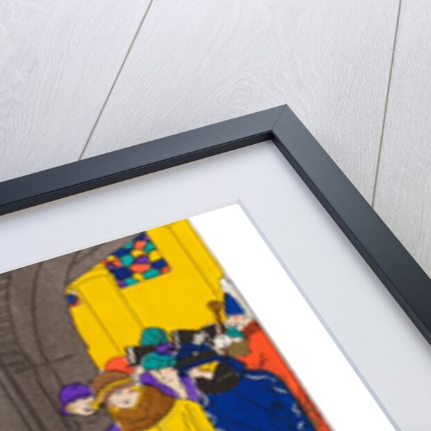 Fashion plate depicting elegant styles of clothing by Anonymous