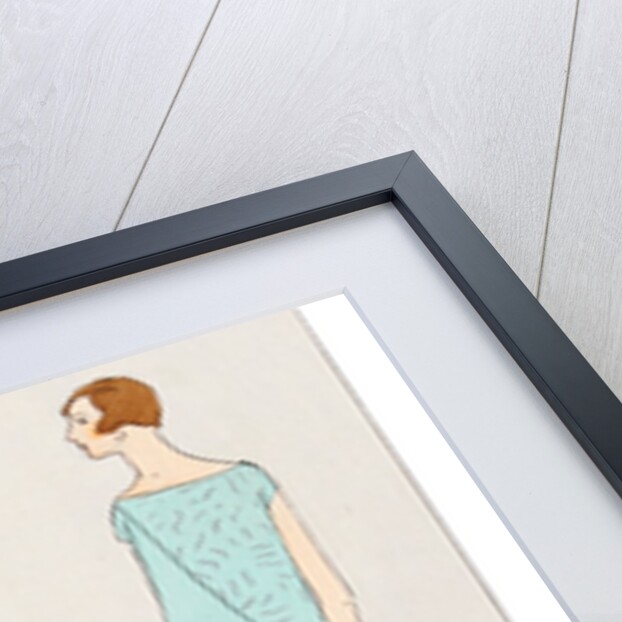 Fashion plate depicting evening dresses by Anonymous