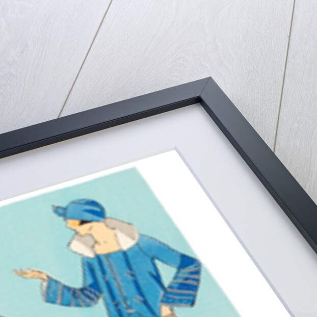 Fashion plate depicting an afternoon tea garden party by Anonymous